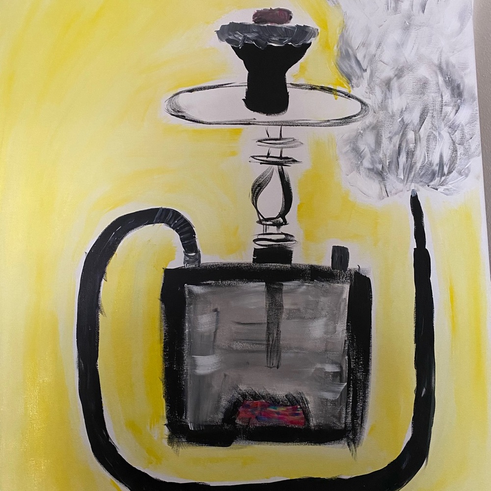 Hookah painting